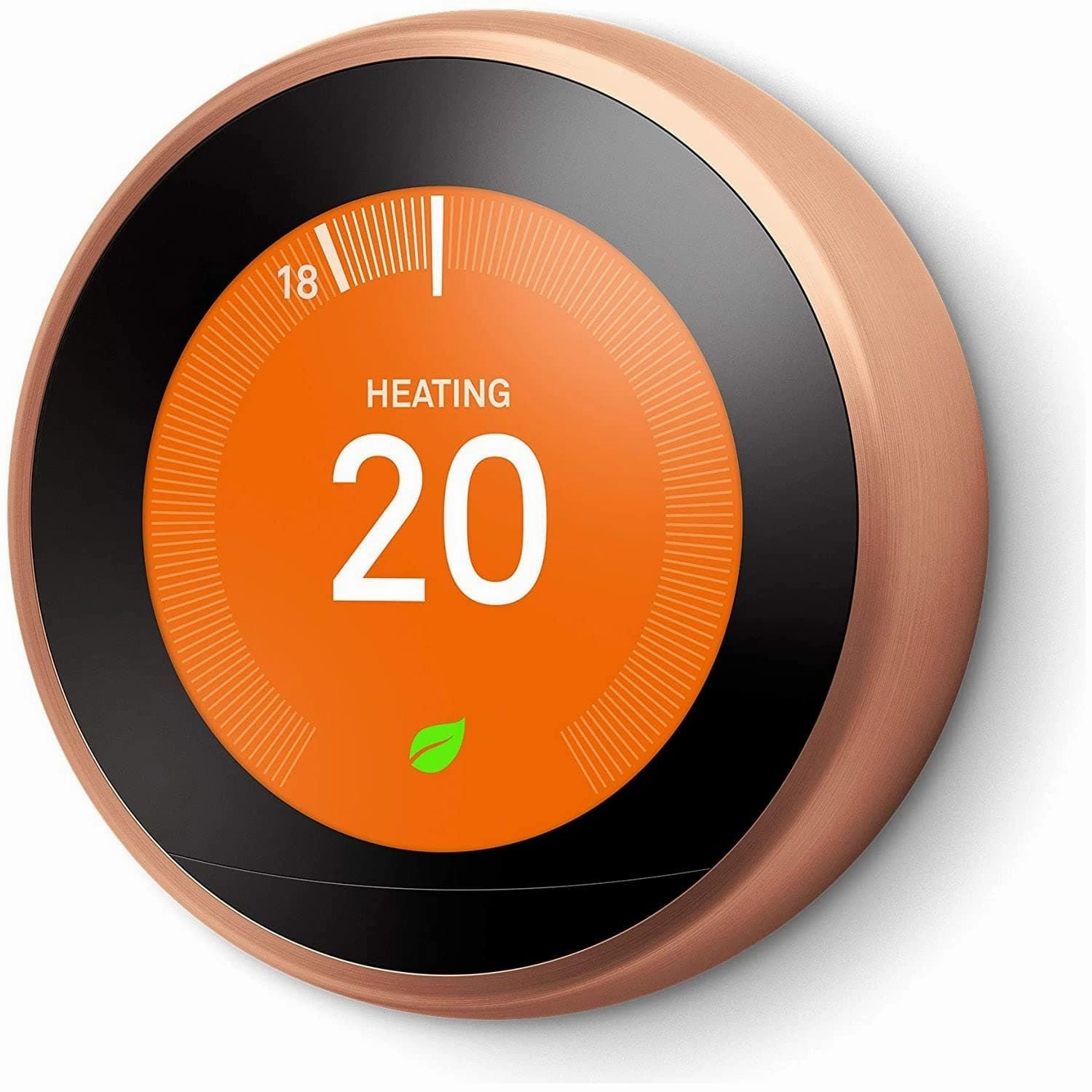 Google Nest Learning Thermostat 3rd Generation - Smart Energy-Saving Thermostat, Copper