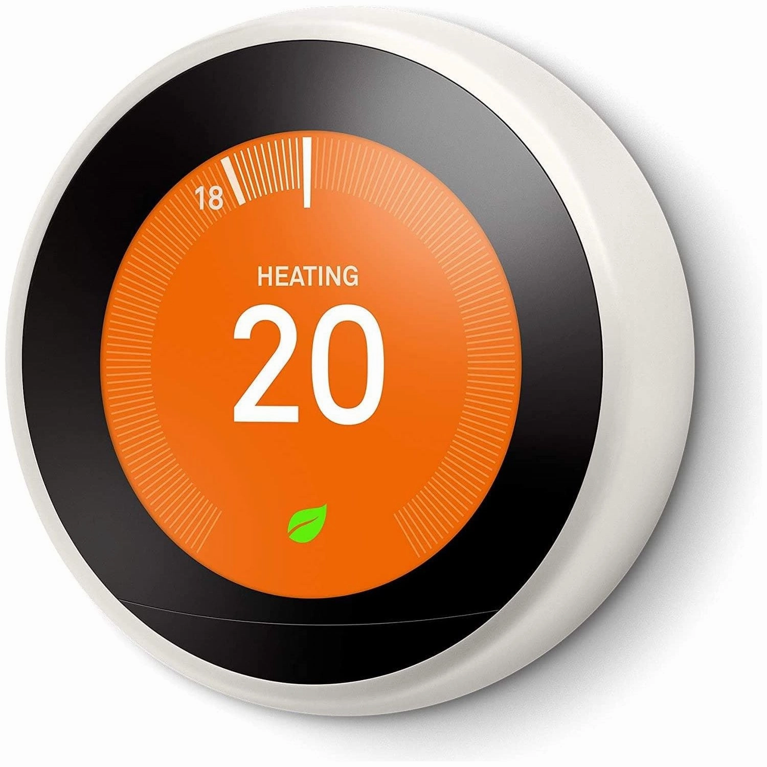 Google Nest Learning Thermostat 3rd Generation - Smart Energy-Saving Thermostat, White