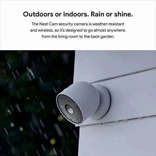 Google Nest Security Camera Indoor or Outdoor (Battery)