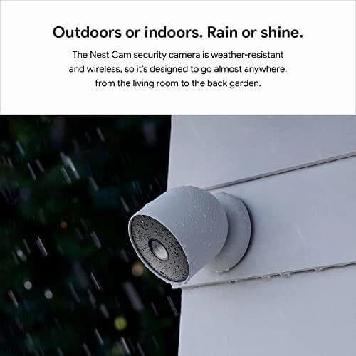 Google Nest Security Camera Indoor or Outdoor (Battery)