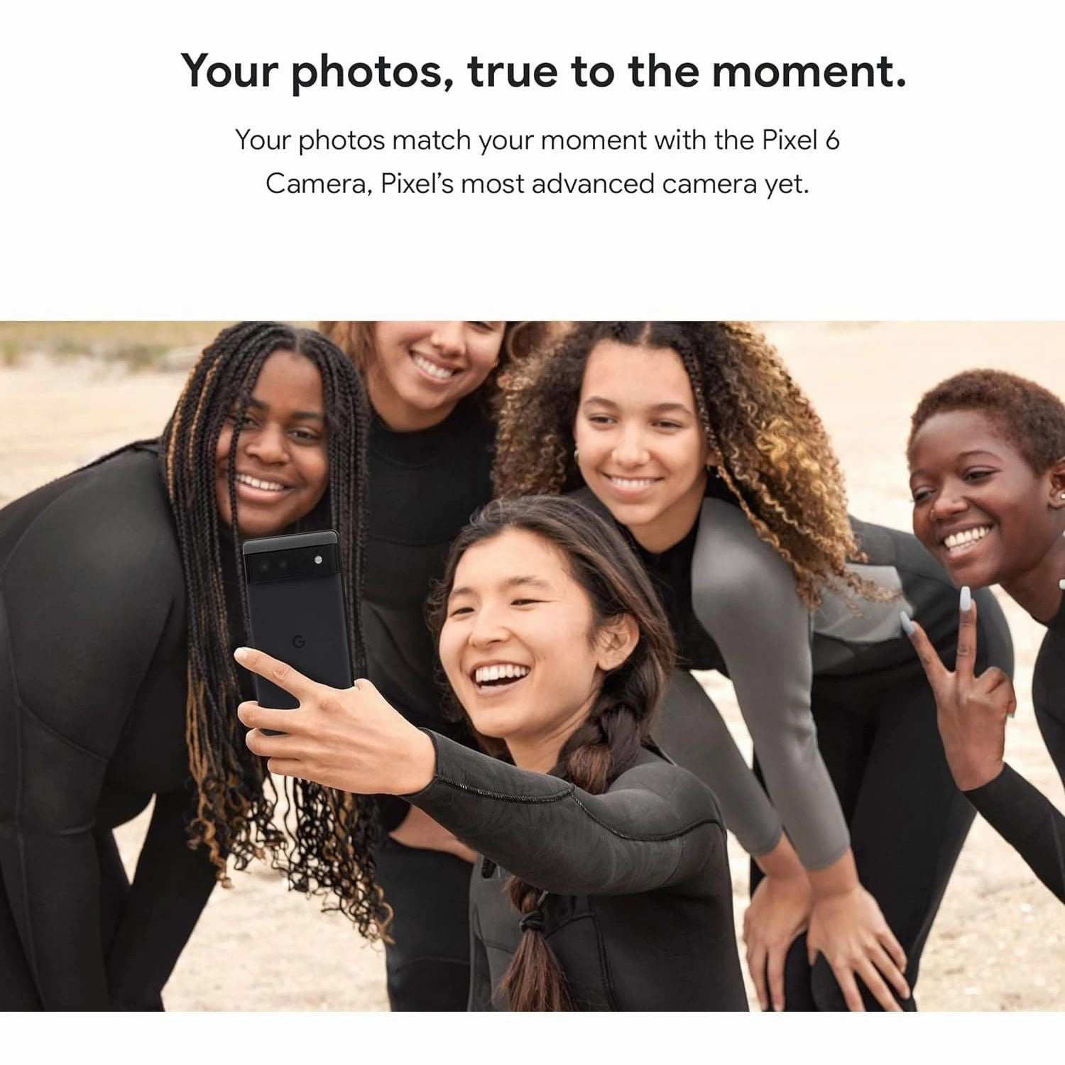 Google Pixel 6  128 GB  Stormy Black