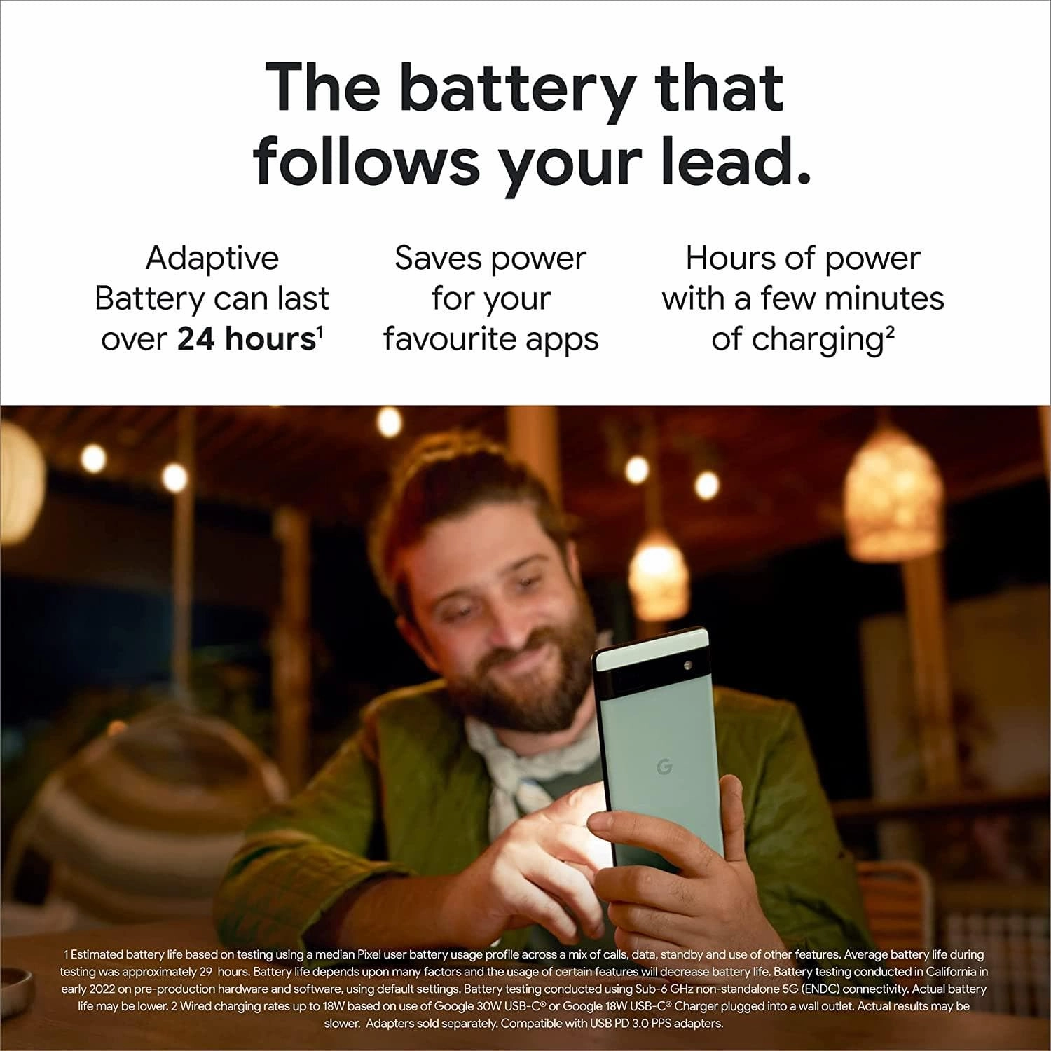 Google Pixel 6a 5G 128GB, Chalk - Unlocked