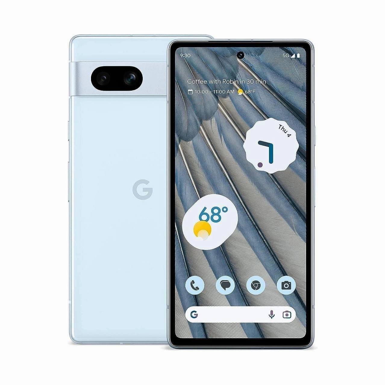 Google Pixel 7a 5G 128GB Mobile Phone - Sea Blue - Unlocked