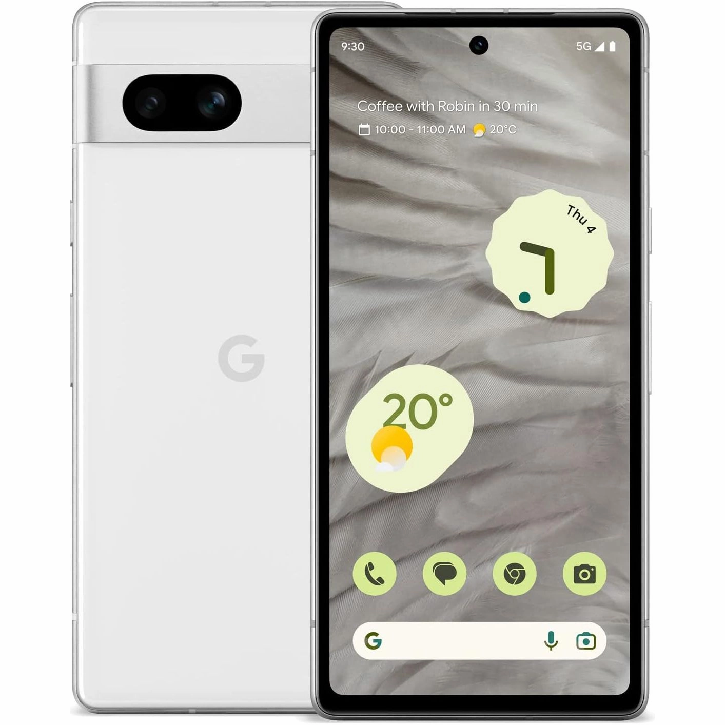 Google Pixel 7a 5G 128GB MOBLE PHONE SNOW WHITE UNLOCKED mobile phones,smartphones,android phones,iphone