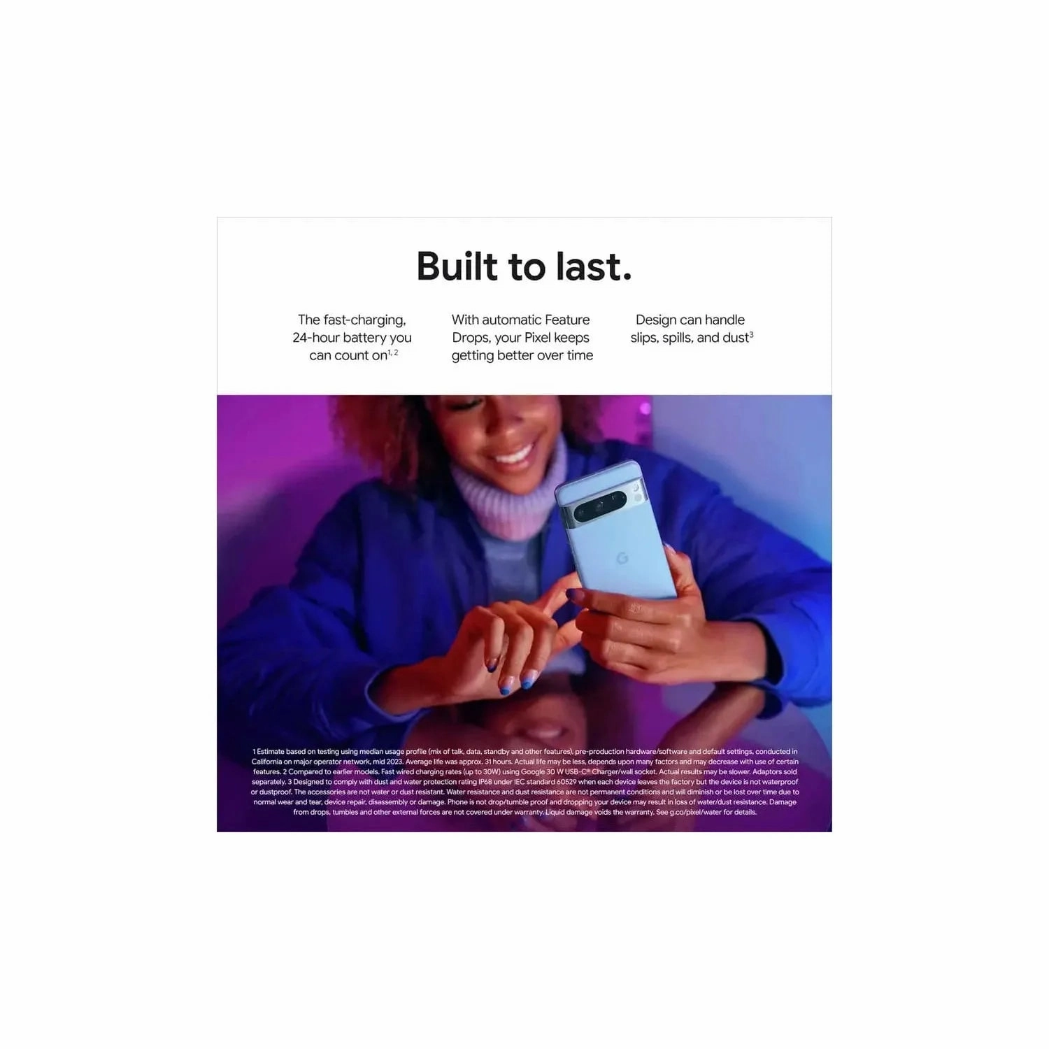 Google Pixel 8 Pro 5G 128GB AI Phone - Mint