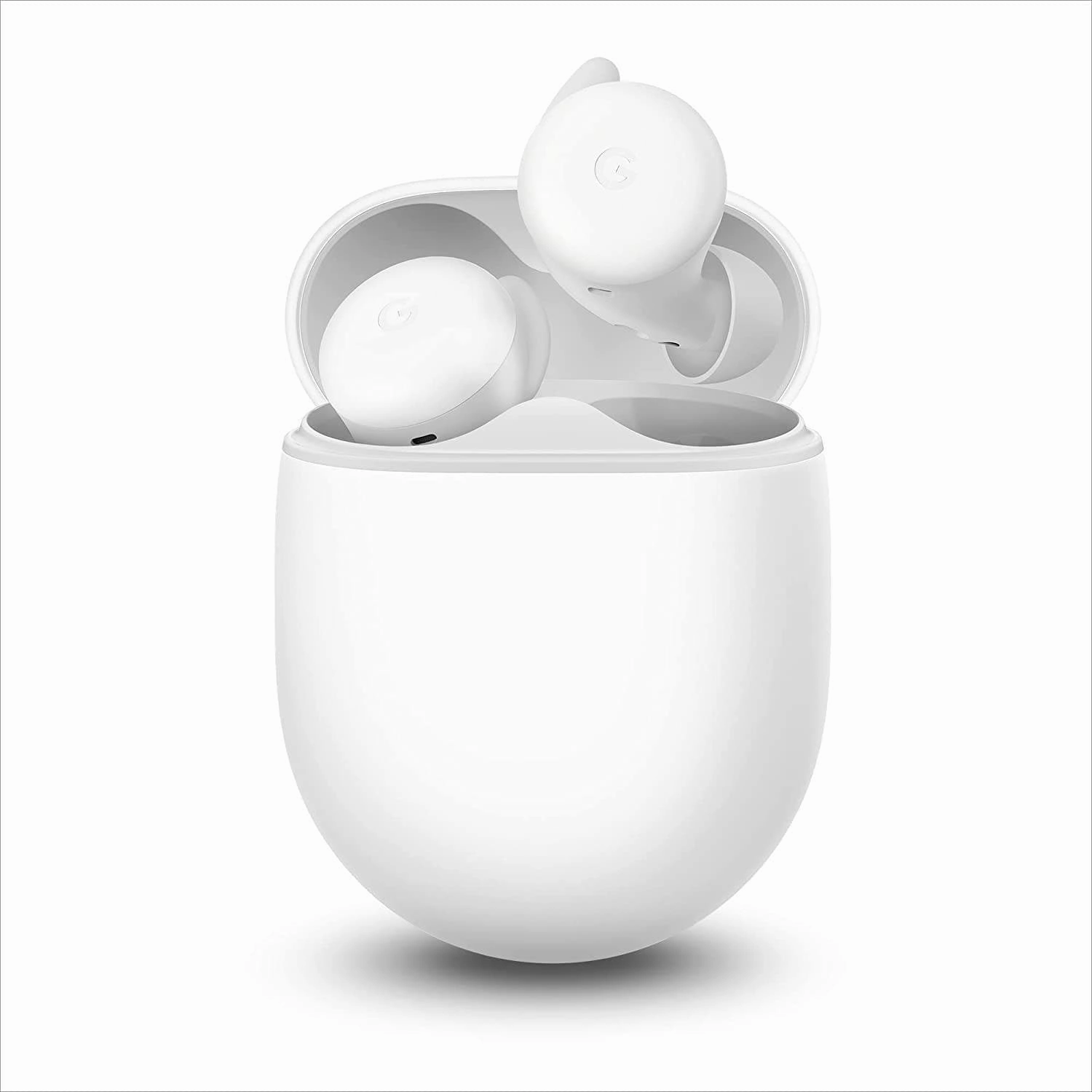 Google Pixel Buds A-Series In-Ear Wireless Earbuds - White earbuds and headphones, true wireless earbuds, noise cancelling earbuds