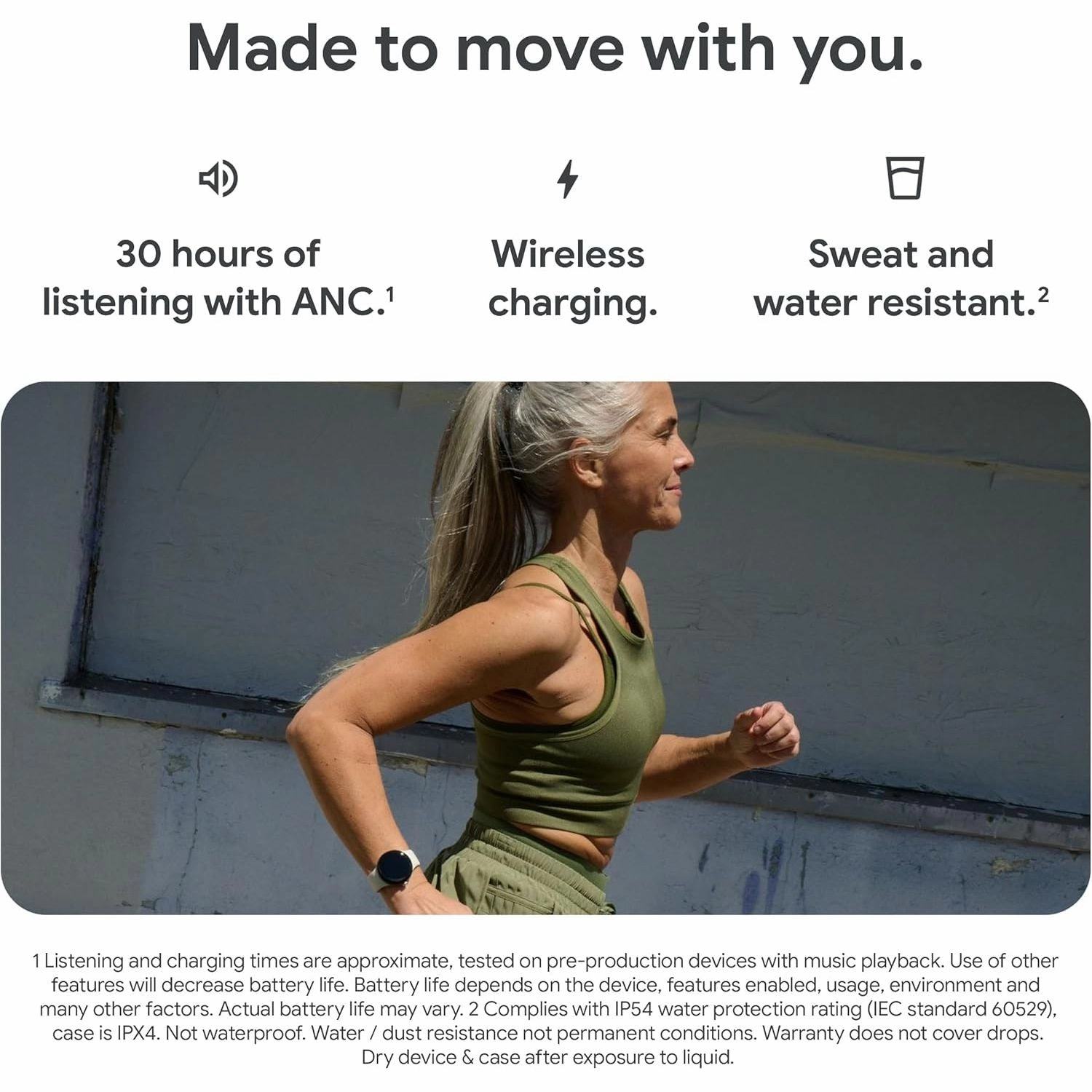 Google Pixel Buds Pro 2 Wireless Earbuds with Active Noise Cancellation, Bluetooth - Peony