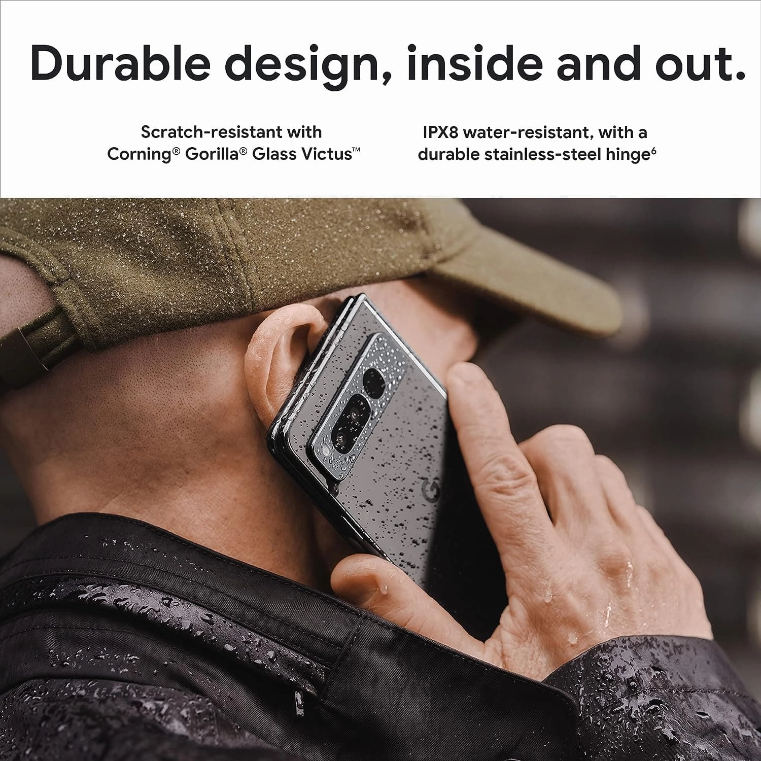 Google Pixel Fold - 5G - 256GB Storage - 12GB RAM - Dual Sim - Obsidian - Unlocked