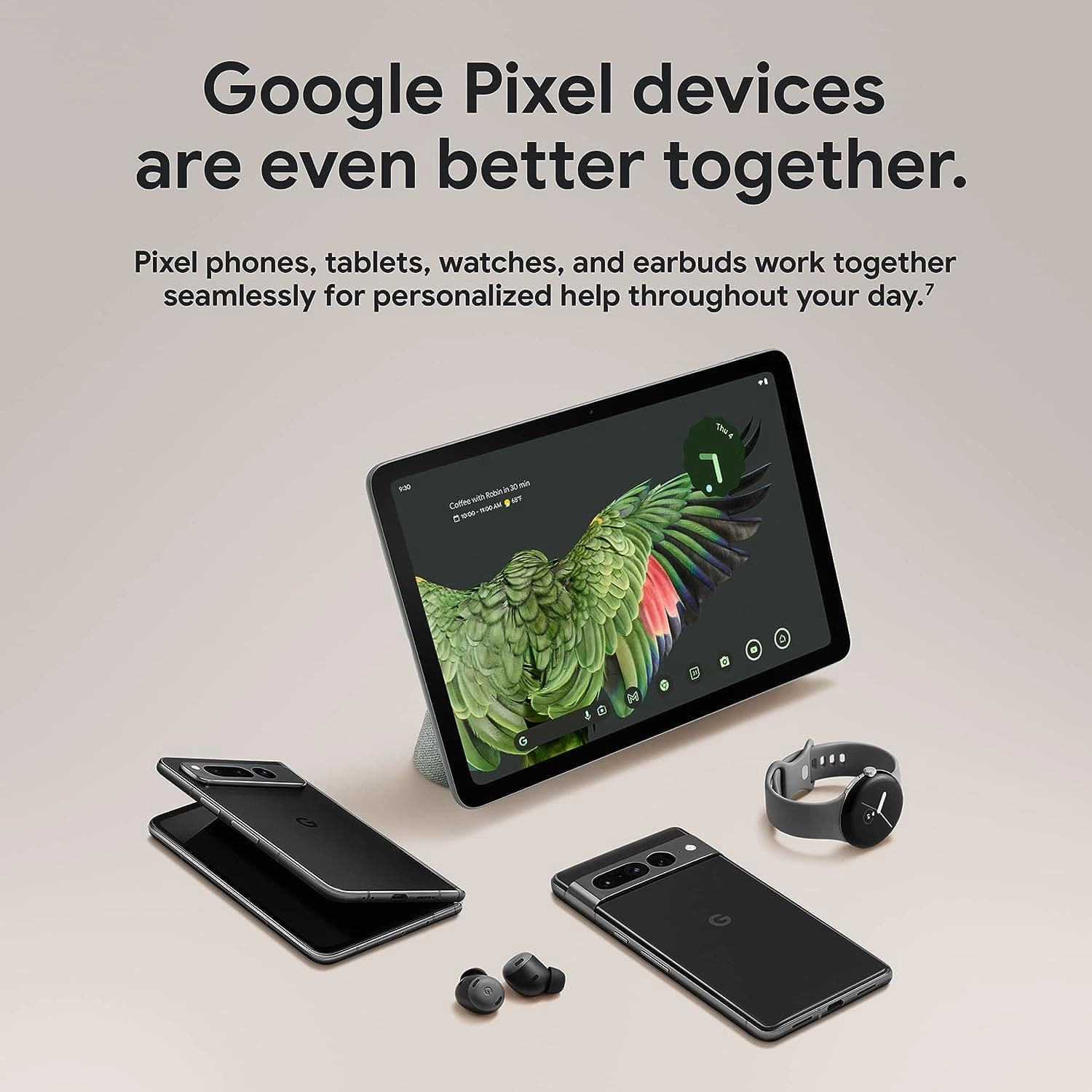 Google Pixel Fold - 5G - 256GB Storage - 12GB RAM - Dual Sim - Obsidian - Unlocked