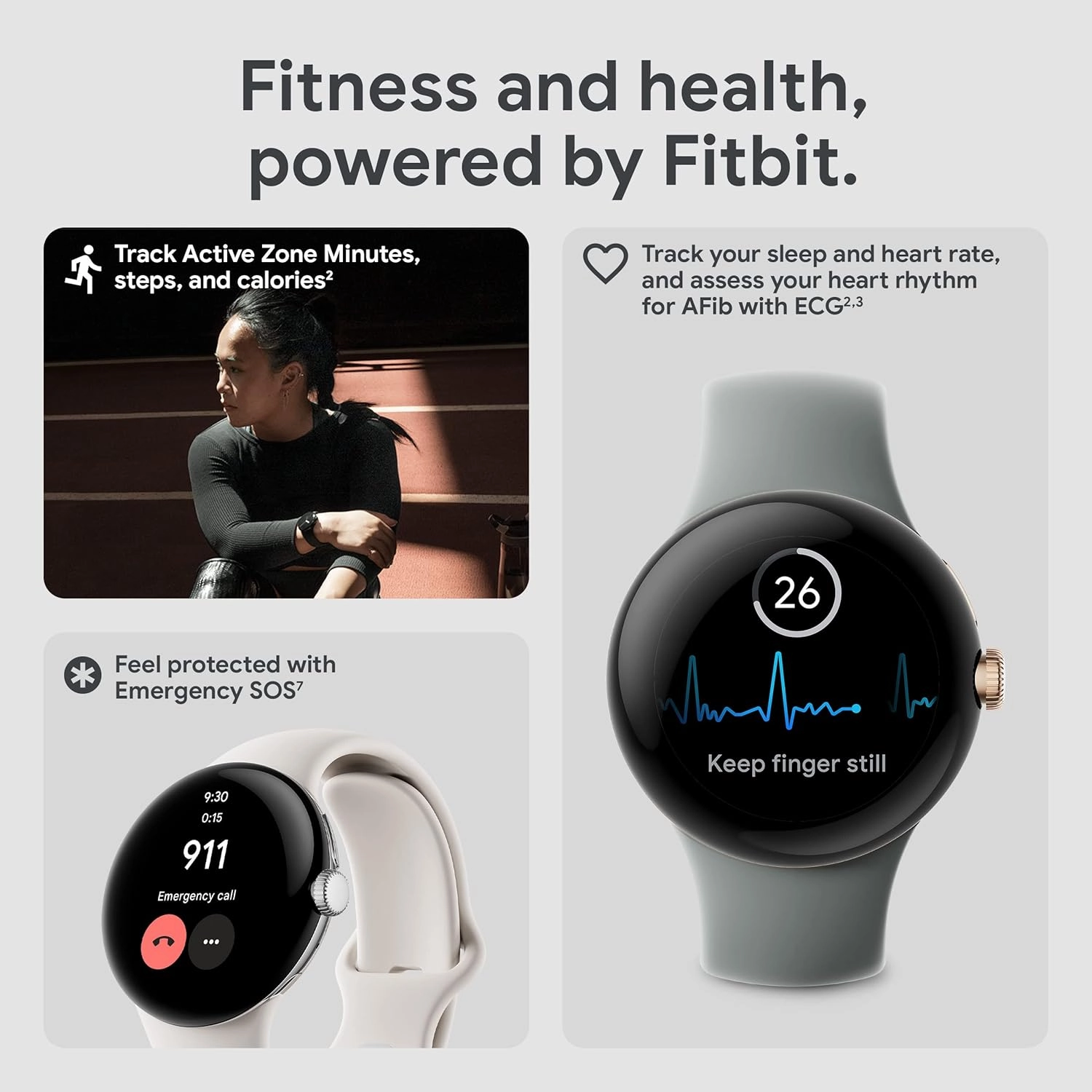 Google Pixel Watch 1 - 41mm, Black (Wi-Fi)