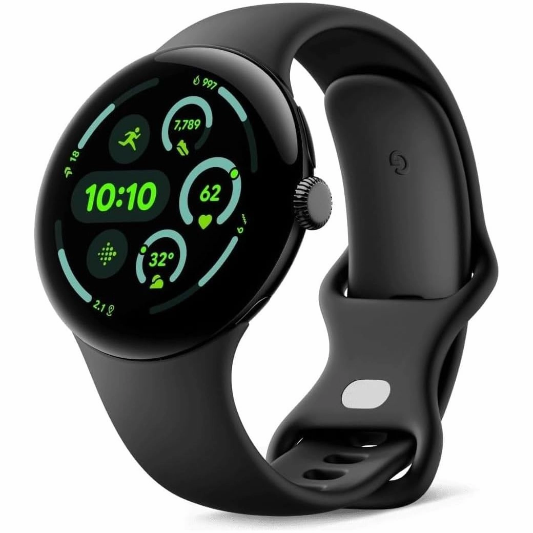 Google Pixel Watch 3 (45mm), Android Smartwatch, Heart Rate Tracking, Fitbit Running, Fitness Insights, 24-Hour Battery, Matte Black Aluminium, Obsidian Band, Wi-Fi nintendo switch oled, nintendo switch deals, joy-con accessories