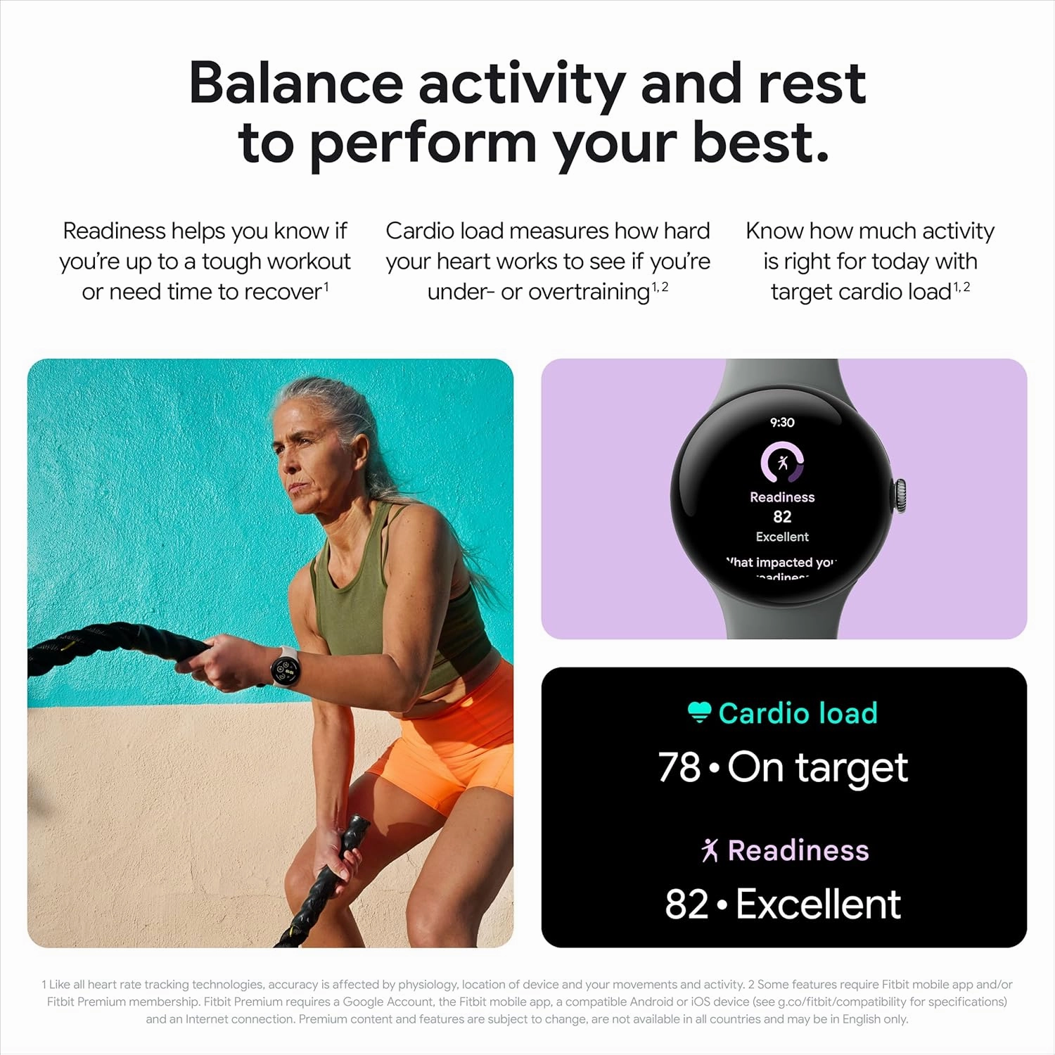 Google Pixel Watch 3 (45mm, LTE)  Heart Rate Tracking, Advanced Fitness Insights, Matte Hazel Aluminum Case with Hazel Band