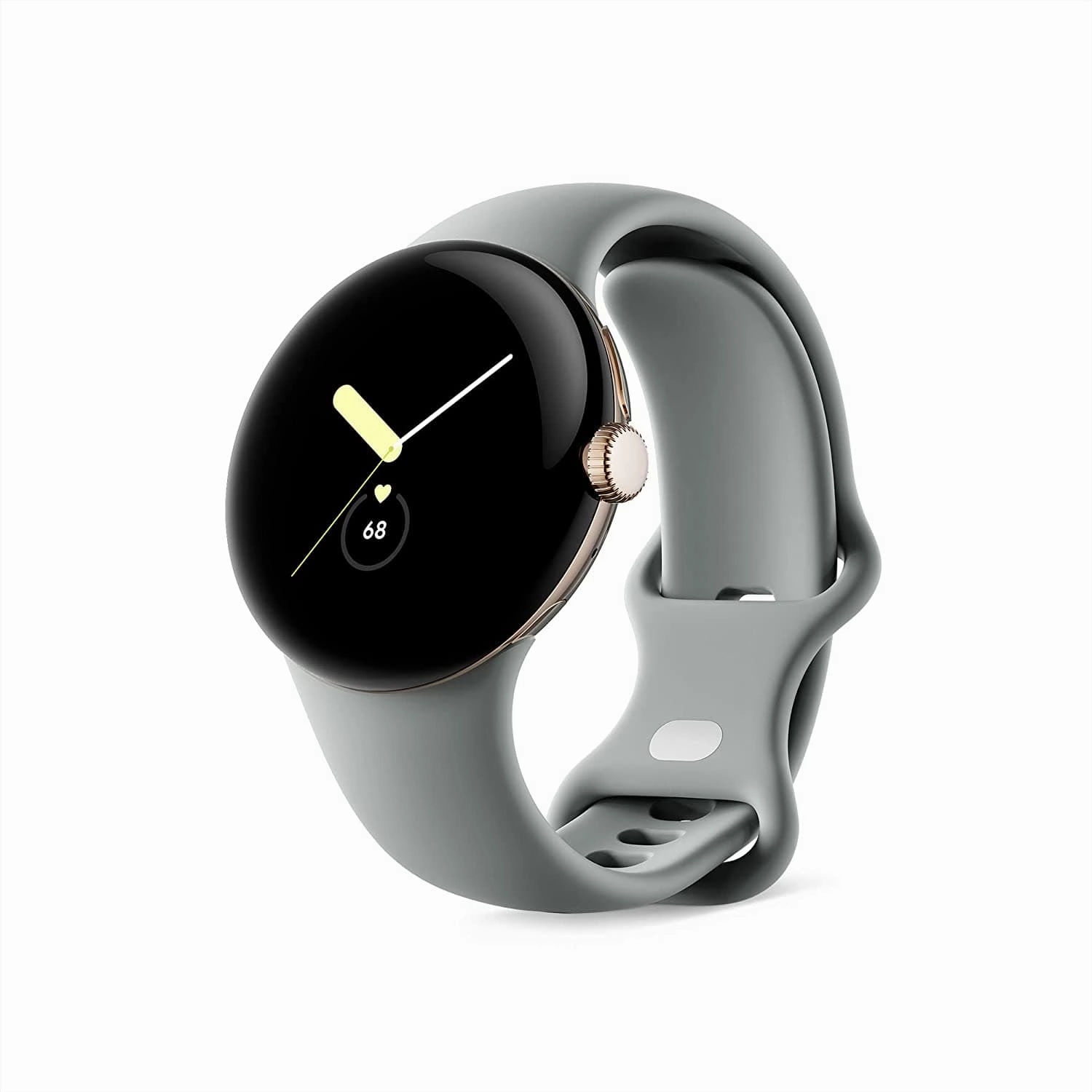 Google Pixel Watch LTE  Android Smartwatch with Activity & Heart Rate Tracking  Champagne Gold Stainless Steel Case with Hazel Band