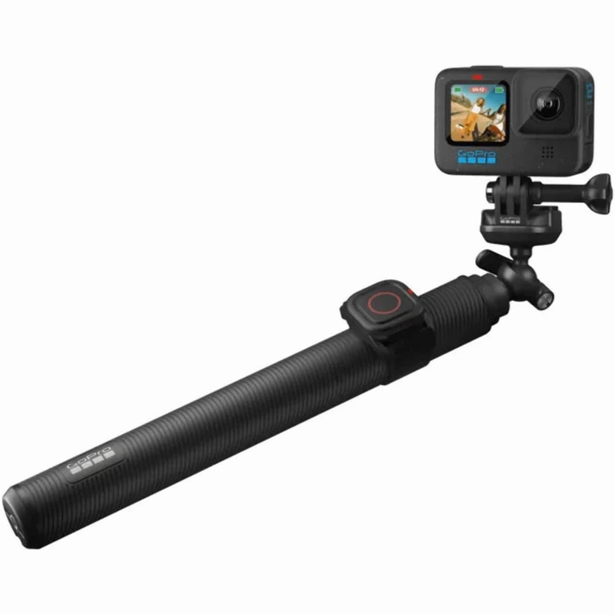 GoPro Extension 122cm Pole & Waterproof Shutter Remote Black