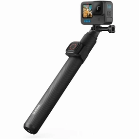 GoPro Extension 122cm Pole & Waterproof Shutter Remote Black camera accessories, dslr camera accessories, best camera tripod