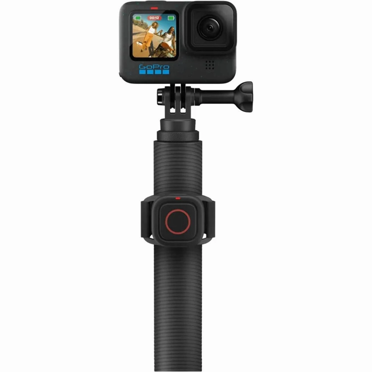 GoPro Extension 122cm Pole & Waterproof Shutter Remote Black
