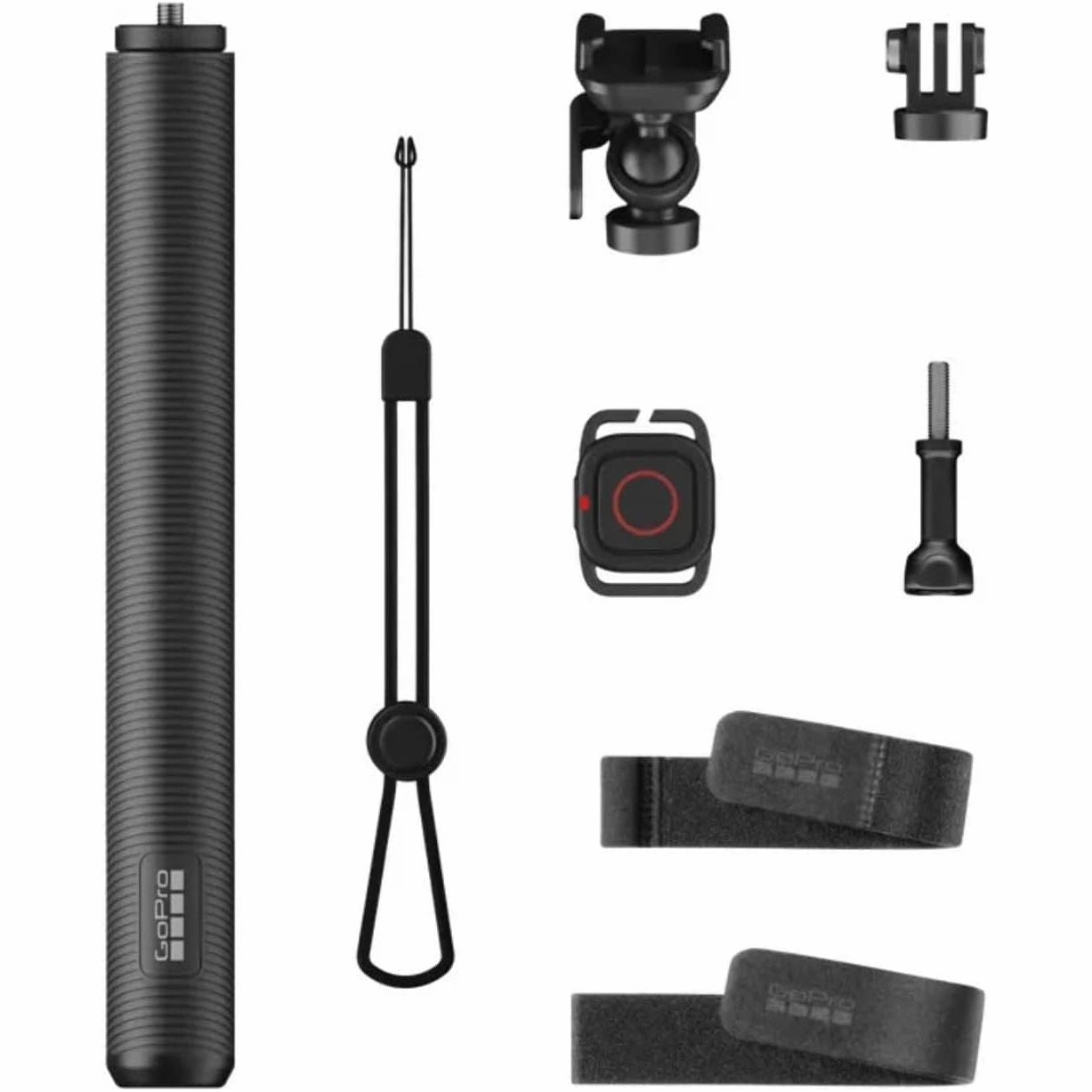 GoPro Extension 122cm Pole & Waterproof Shutter Remote Black