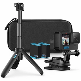 GoPro HERO10 Black Bundle - Includes Magnetic Swivel Clip, Rechargeable Battery (2), Shorty (Tripod   Grip), and Carrying Case camera and photography, photography gear, professional camera kits