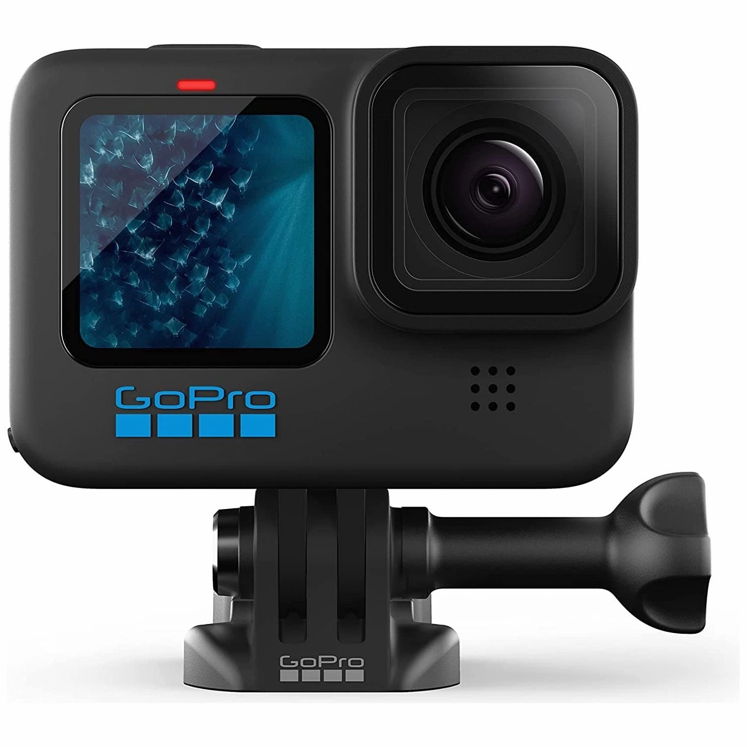 GoPro HERO11 Black Accessory Bundle - Includes Extra Enduro Battery (2 Total), The Handler (Floating Hand Grip), Headstrap   Quick Clip, and Carrying Case