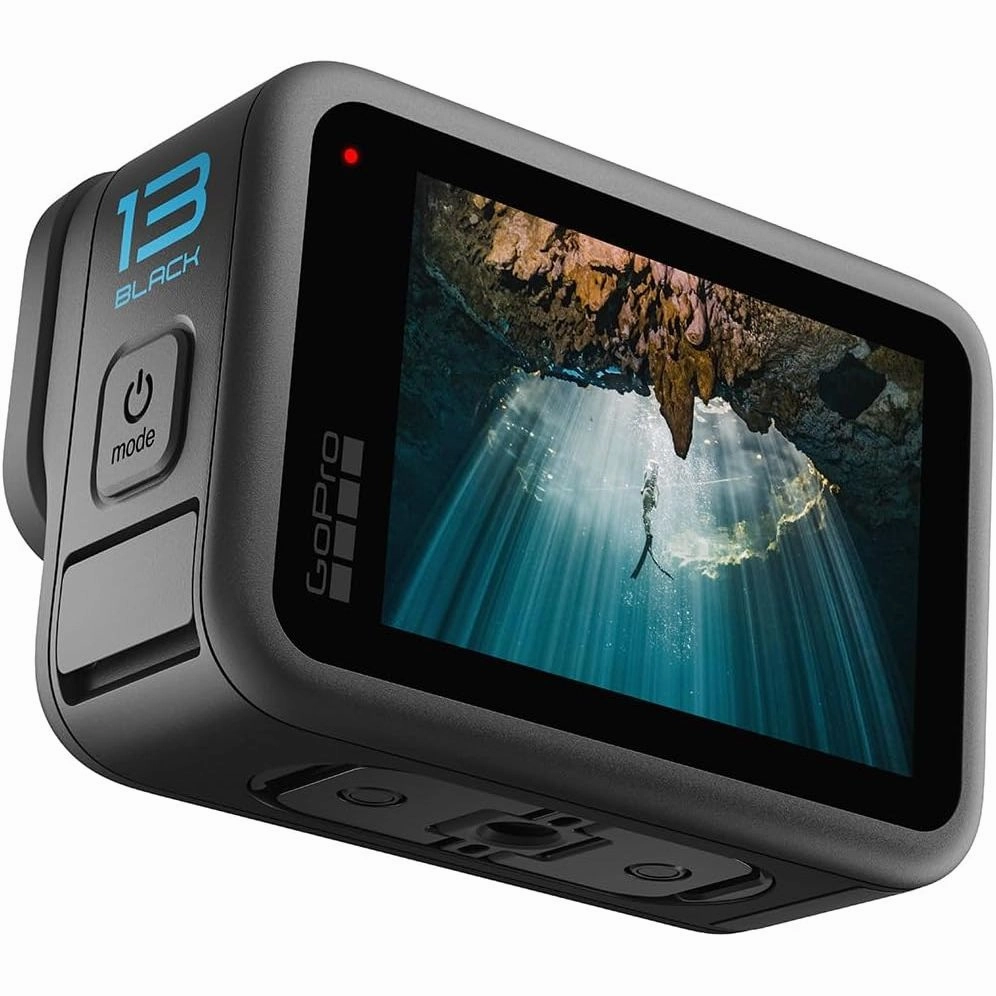 GoPro HERO13 Black - Waterproof Action Camera with 5.3K60 Video, 27MP Photo   Compatability with HB-Series Lenses