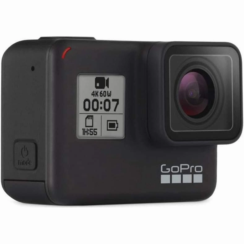 GoPro HERO7 Black  Waterproof Digital Action Camera with Touch Screen 4K HD Video 12MP Photos Live Streaming Stabilisation