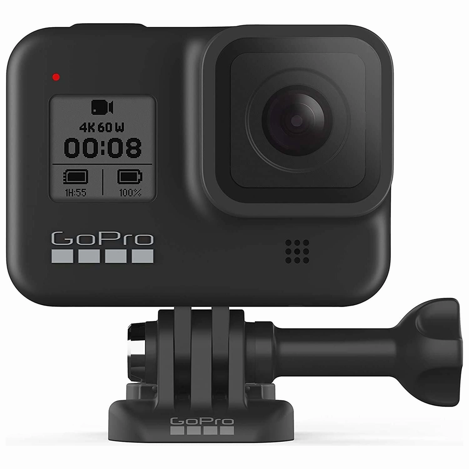 GoPro HERO8 Black - 4K Digital Action Camera with Hypersmooth Stabilisation