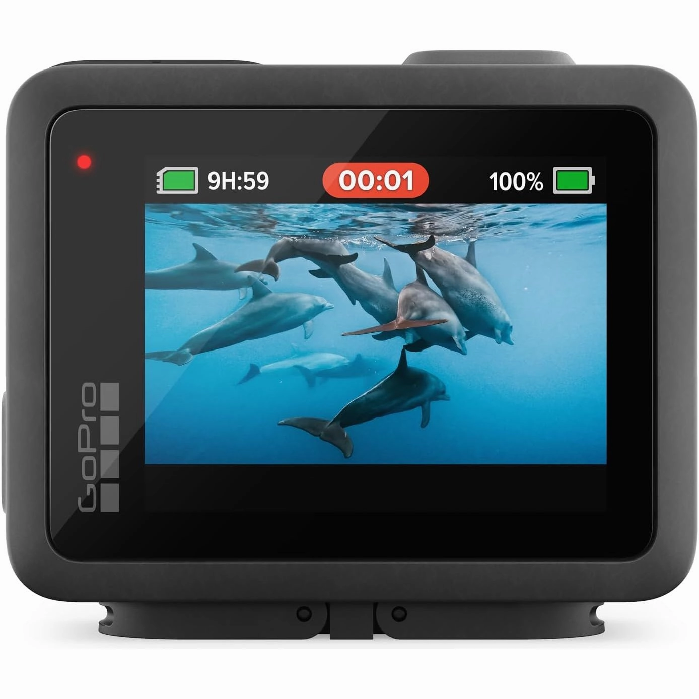 GoPro HERO - Compact Waterproof Action Camera with 4K Ultra HD Video, 12MP Photo, Touch Screen