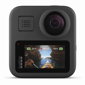 GoPro Max - Waterproof 360 Digital Action Camera with Unbreakable Stabilisation, Touch Screen and Voice Control - Live HD Streaming, Black camera and photography, photography gear, professional camera kits
