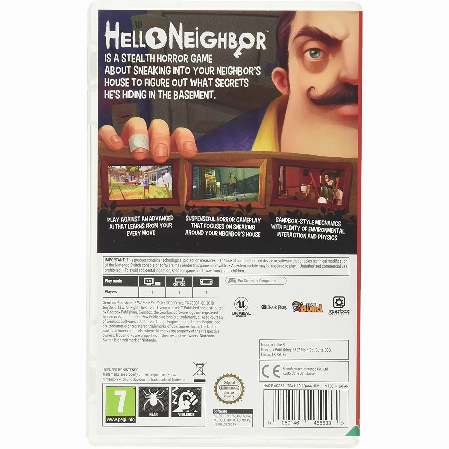 Hello Neighbor Nintendo Switch