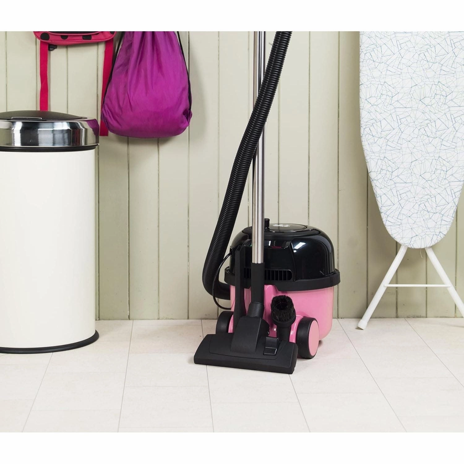 Henry Hetty HET160 Bagged Cylinder Vacuum, 620 W, 6 Litres, Pink
