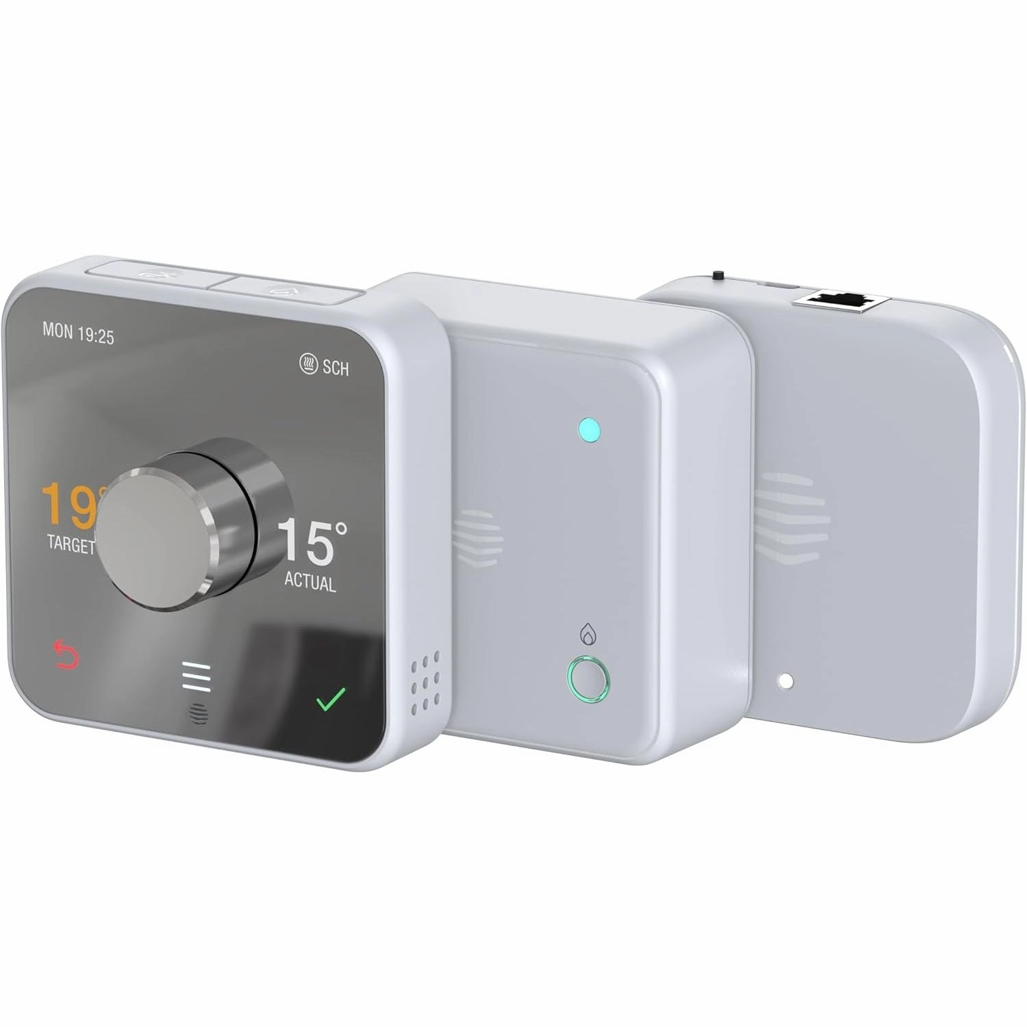 Hive Nano 3 Thermostat for Combi Boilers  Heating Control, OpenTherm, White