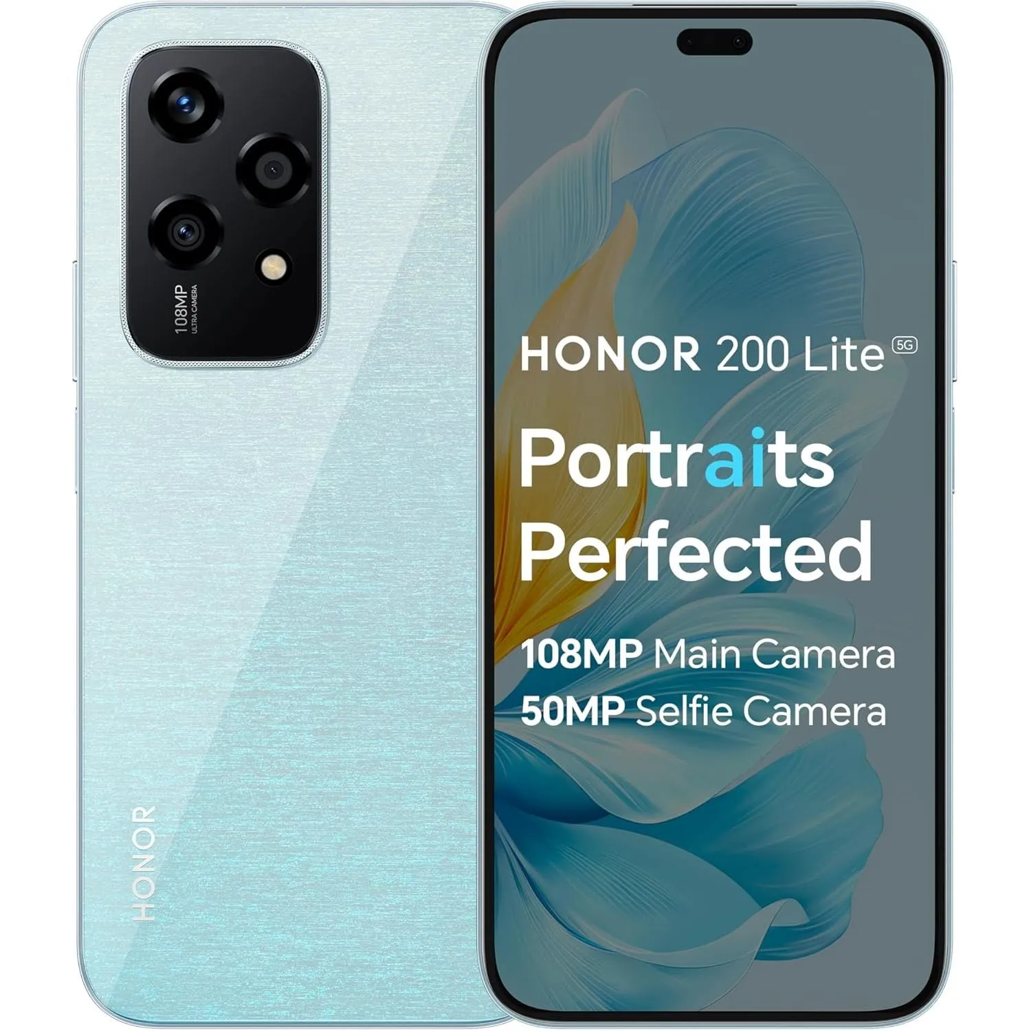 HONOR 200 Lite, 5G, 8GB 256GB, SIM-Free, Unlocked, Starry Blue video game consoles,gaming consoles,playstation,xbox