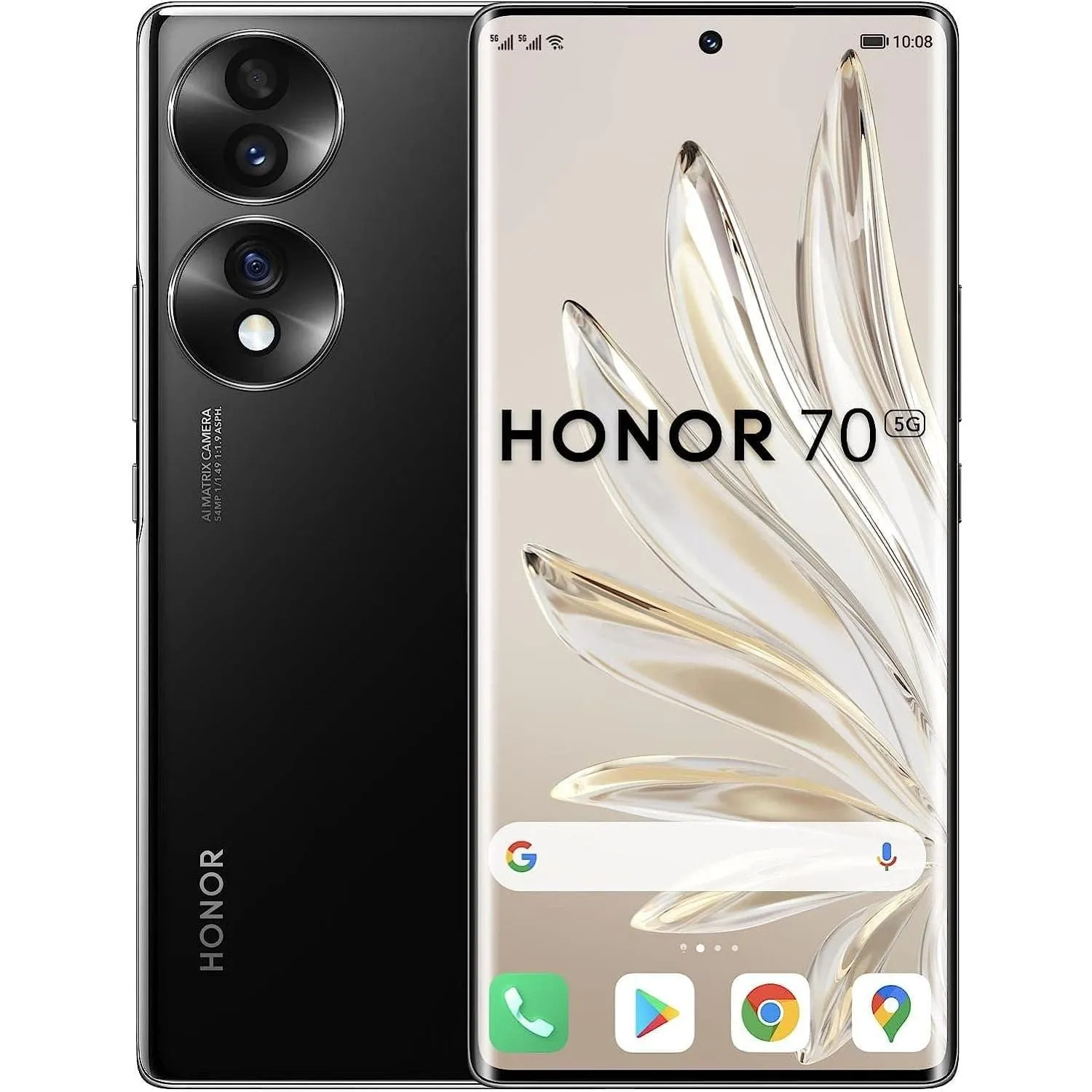 Honor 70 5G 8GB RAM, 256GB Storage Dual Sim - Black - Unlocked playstation 5, ps5 accessories, playstation games online