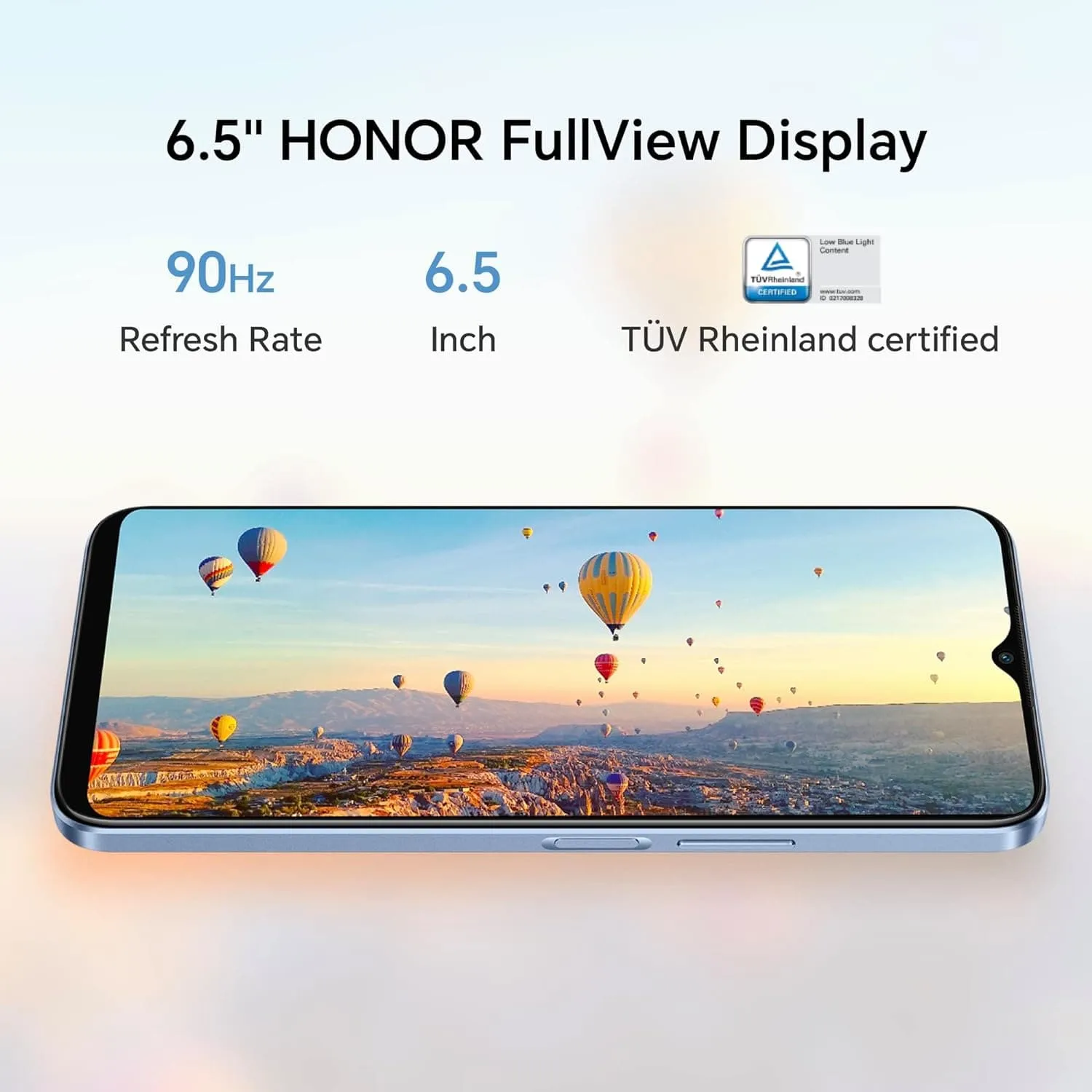 HONOR 70 Lite 5G Smartphone, 4GB 128GB, Dual SIM - Ocean Blue