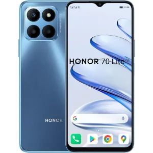 HONOR 70 Lite 5G Smartphone, 4GB 128GB, Dual SIM - Ocean Blue mobile phones,smartphones,android phones,iphone