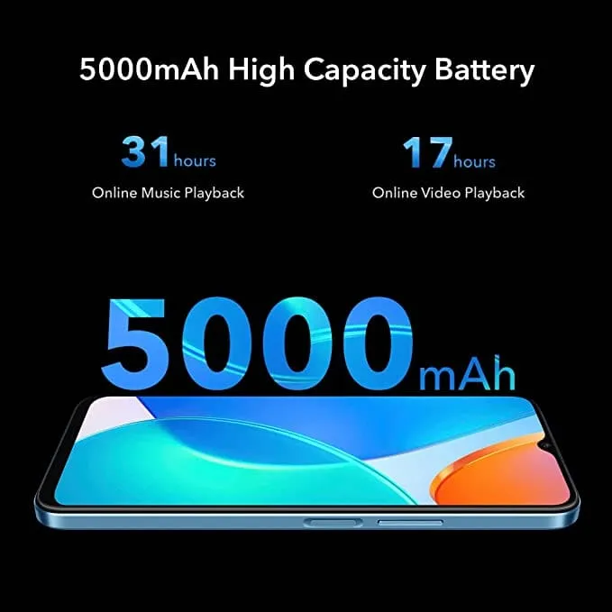 HONOR X6 64GB Mobile Phone Ocean Blue Unlocked - VNE - LX1