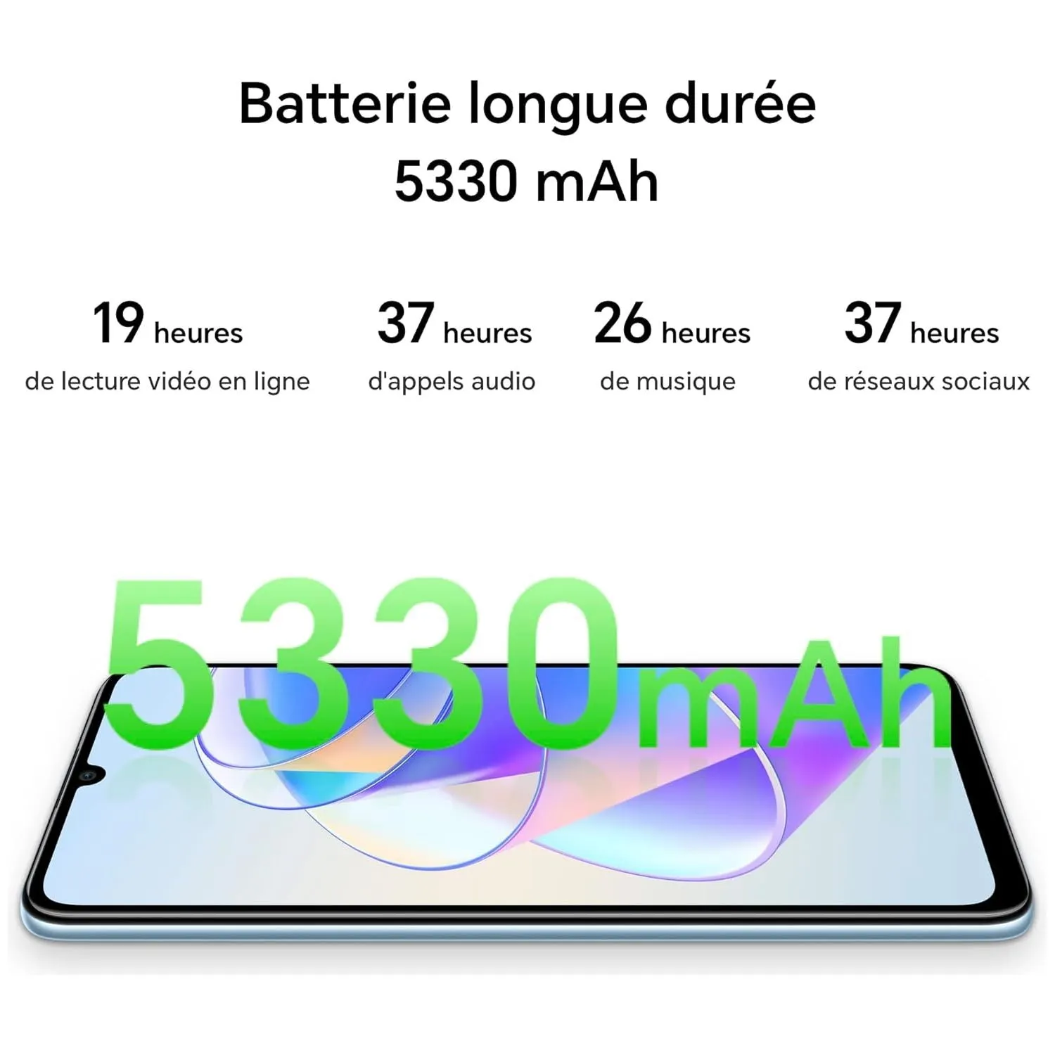 Honor X7a 128GB 4GB Midnight Black SIM-Free Unlocked Mobile Phone