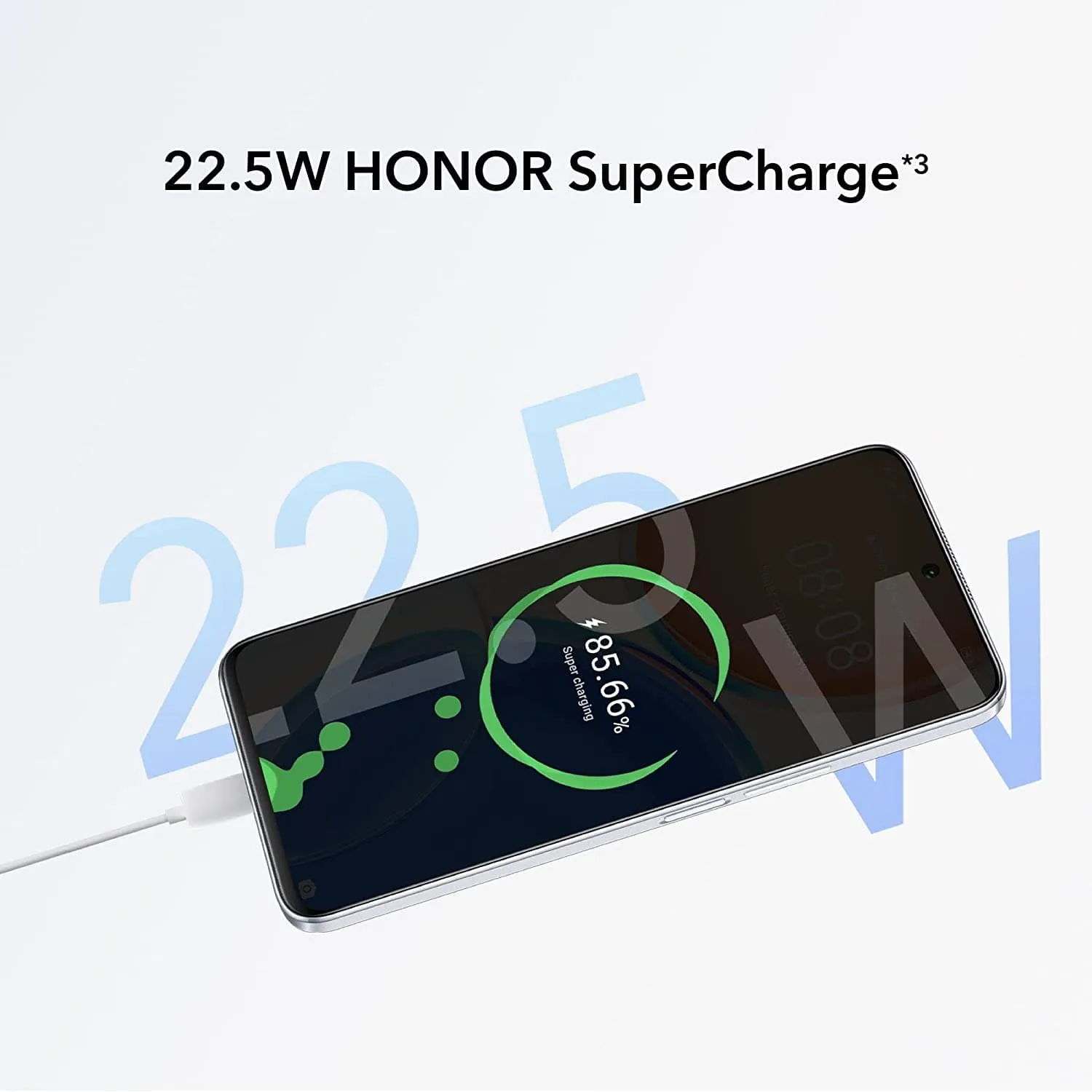 Honor X8 4G 128GB Storage, 6GB RAM, Dual Sim - Ocean Blue - Unlocked