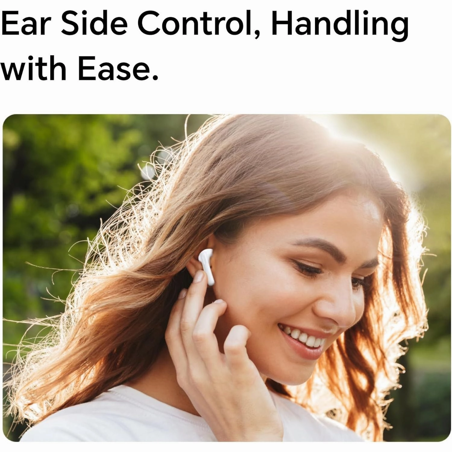 Honor X6 True Wireless Earbuds, White