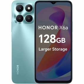 Honor X6a 128GB 4GB Cyan Lake Sim-Free Unlocked Mobile Phone mobile phones,smartphones,android phones,iphone