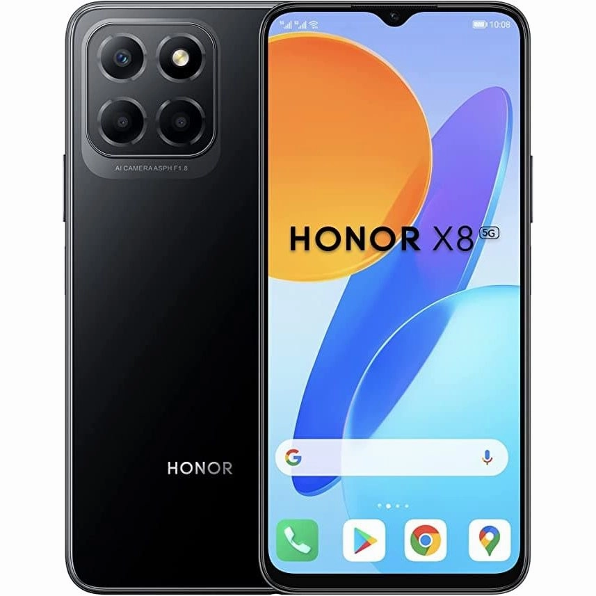 HONOR X8 5G 128GB Mobile Phone - Midnight Black Unlocked - VNE - N41