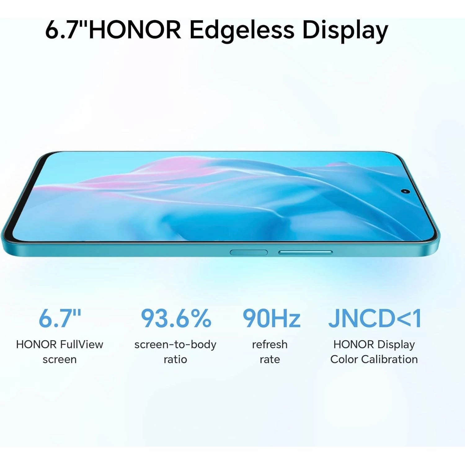 Honor X8a CRT-LX1 - 128GB   6GB, Cyan Lake, Unlocked