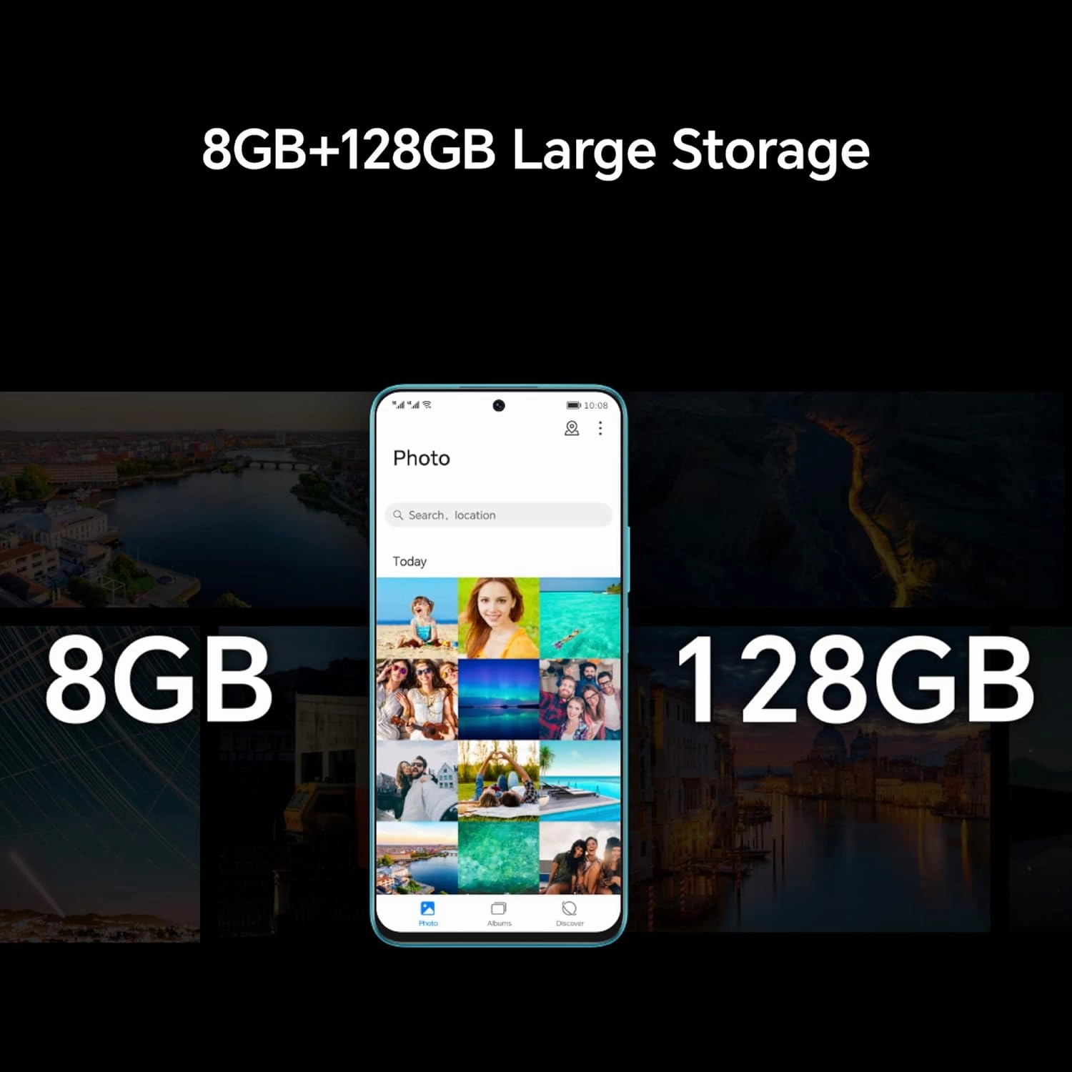 Honor X8a CRT-LX1 - 128GB   6GB, Cyan Lake, Unlocked