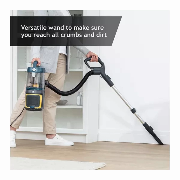Hoover Upright Vacuum Cleaner, HL5 with Anti-Twist, Portable with Push & Lift, LED Lights, Lightweight, Pet Tool, Blue [HL500PT]
