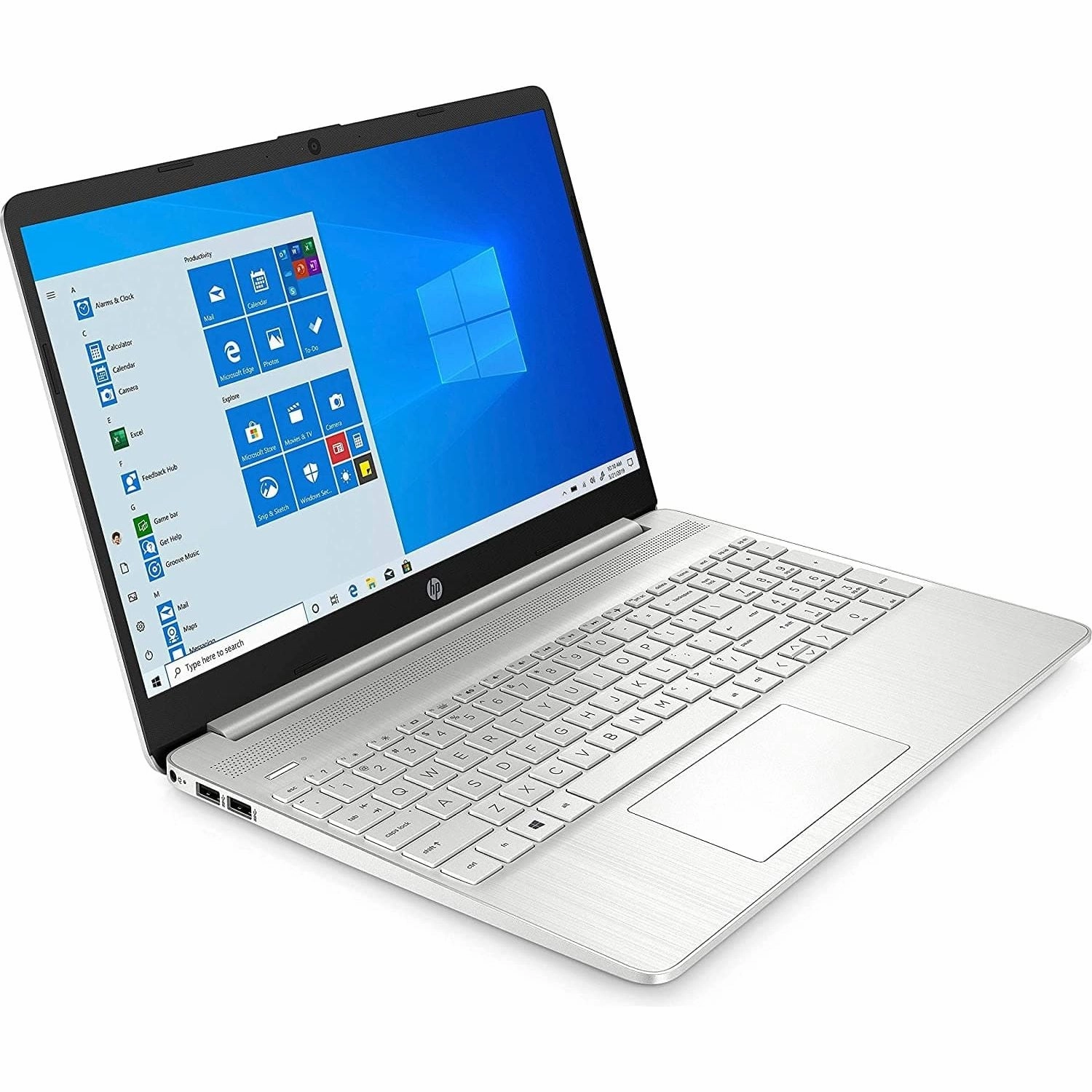 HP 15.6" Full HD Laptop PC 15s-fq2016sa, Intel i5 1135G7, 8GB RAM, 512GB SSD, Windows 11 - Natural silver