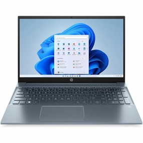 HP 15-EH1505 15" Touchscreen Laptop, AMD Ryzen 3 5300U, 8GB RAM, 256GB SSD, Windows 11, Blue computer monitors, 4k monitor for work, gaming monitors sale