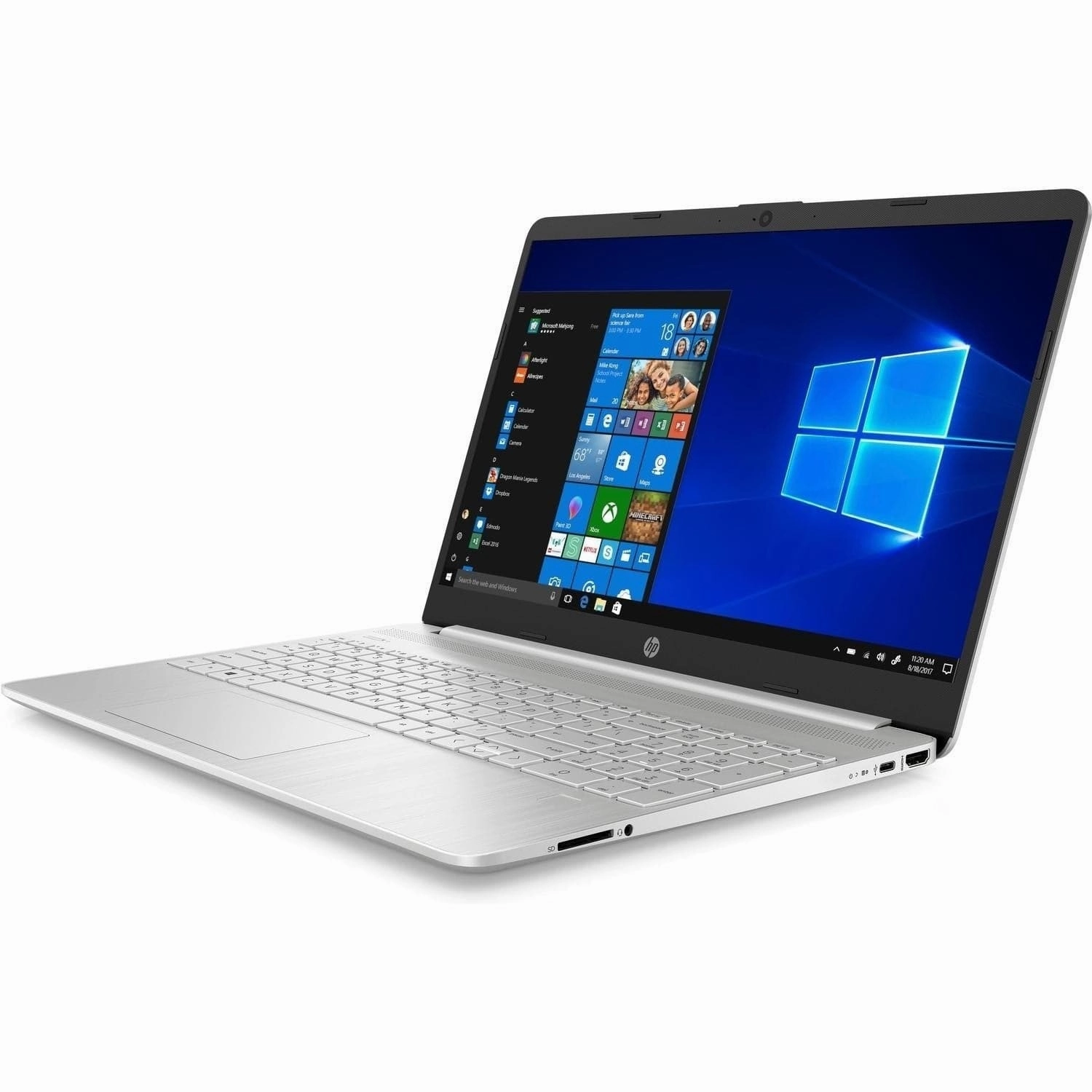 HP 15S-FQ4553sa Core i5-1155G7 4GB 256GB SSD 15.6 Inch Windows 11 - Silver