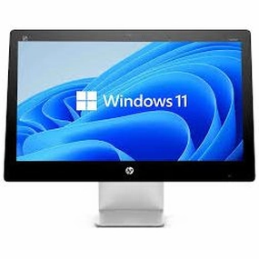 HP 23 All-in-One - i5-6400T, 8GB RAM, 1TB HDD, Touch Screen, Sliver desktop computers, gaming desktop pc, all in one desktop deals