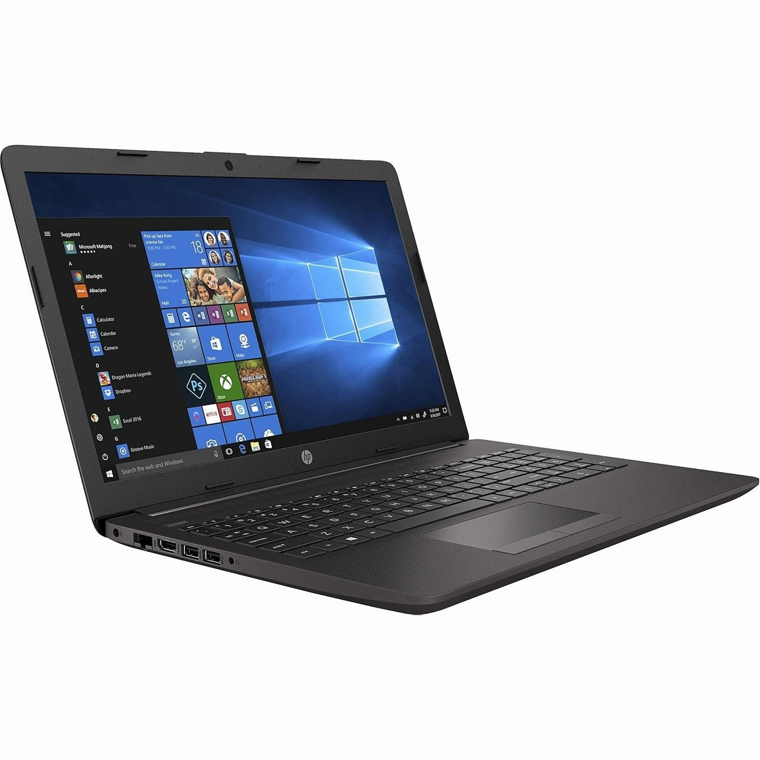 HP 250 G7 Laptop C Intel i5-8265U, 8GB RAM, 128GB SSD, 15", Windows 11, Gray