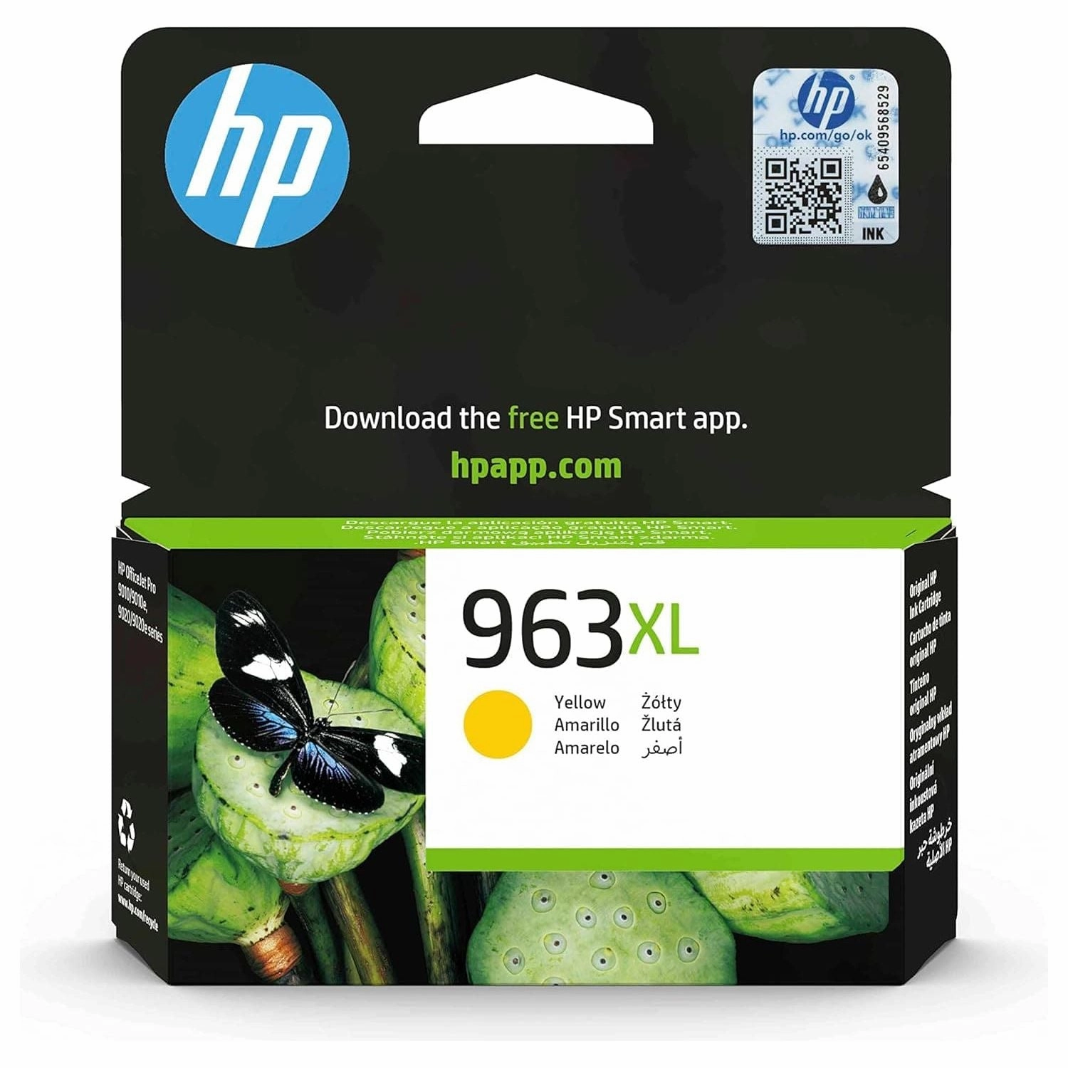 HP 3JA29AE 963XL High Yield Original Ink Cartridge, Yellow, Single Pack desktop computers, gaming desktop pc, all in one desktop deals